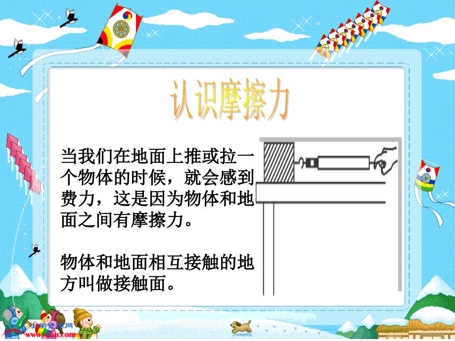 （青岛版）三年级科学下册课件 玩滑梯的启示 1_第3页