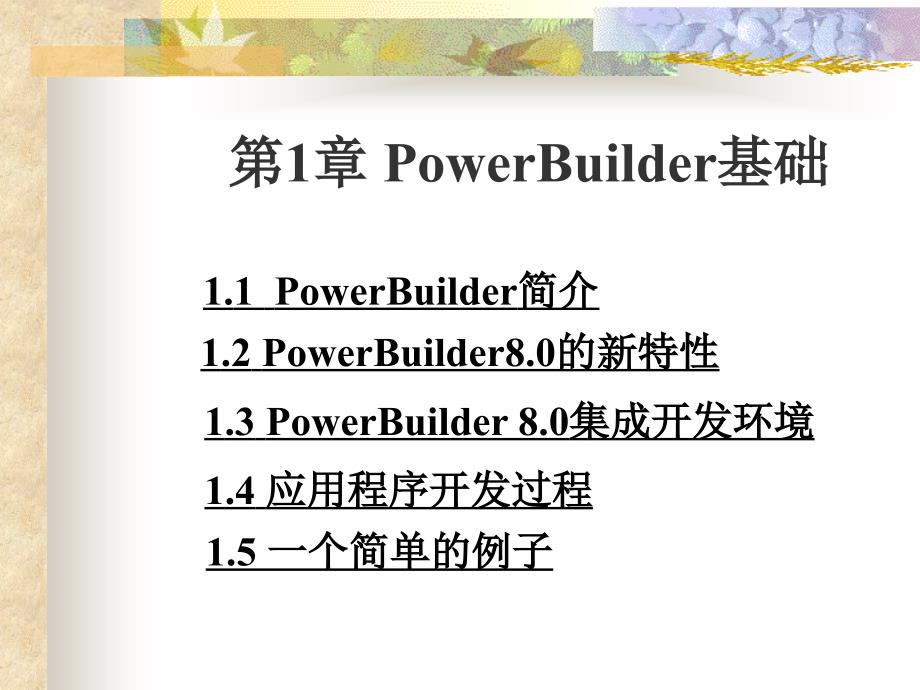 powerbuilder基础_第1页