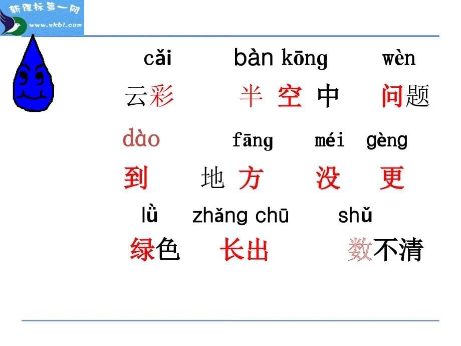 课文8《雨点儿》PPT课件_第5页