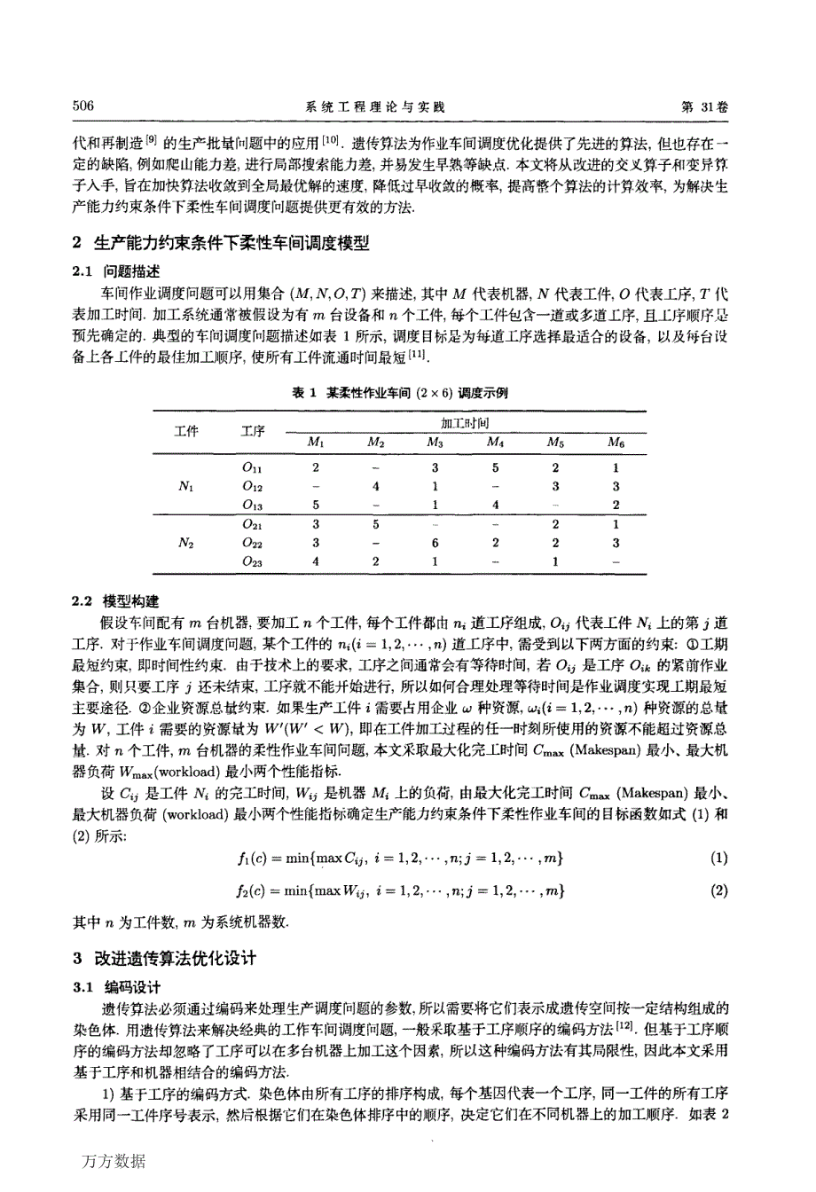 生产能力约束条件下的柔性作业车间调度优化_第2页