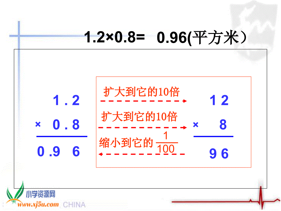 （西师大版）五年级数学上册课件 小数乘以小数（1）_第4页