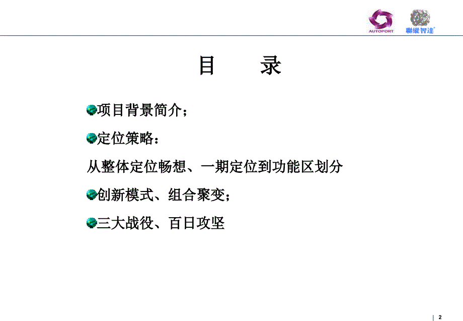 中南汽车港商业地产项目咨询案例_第2页