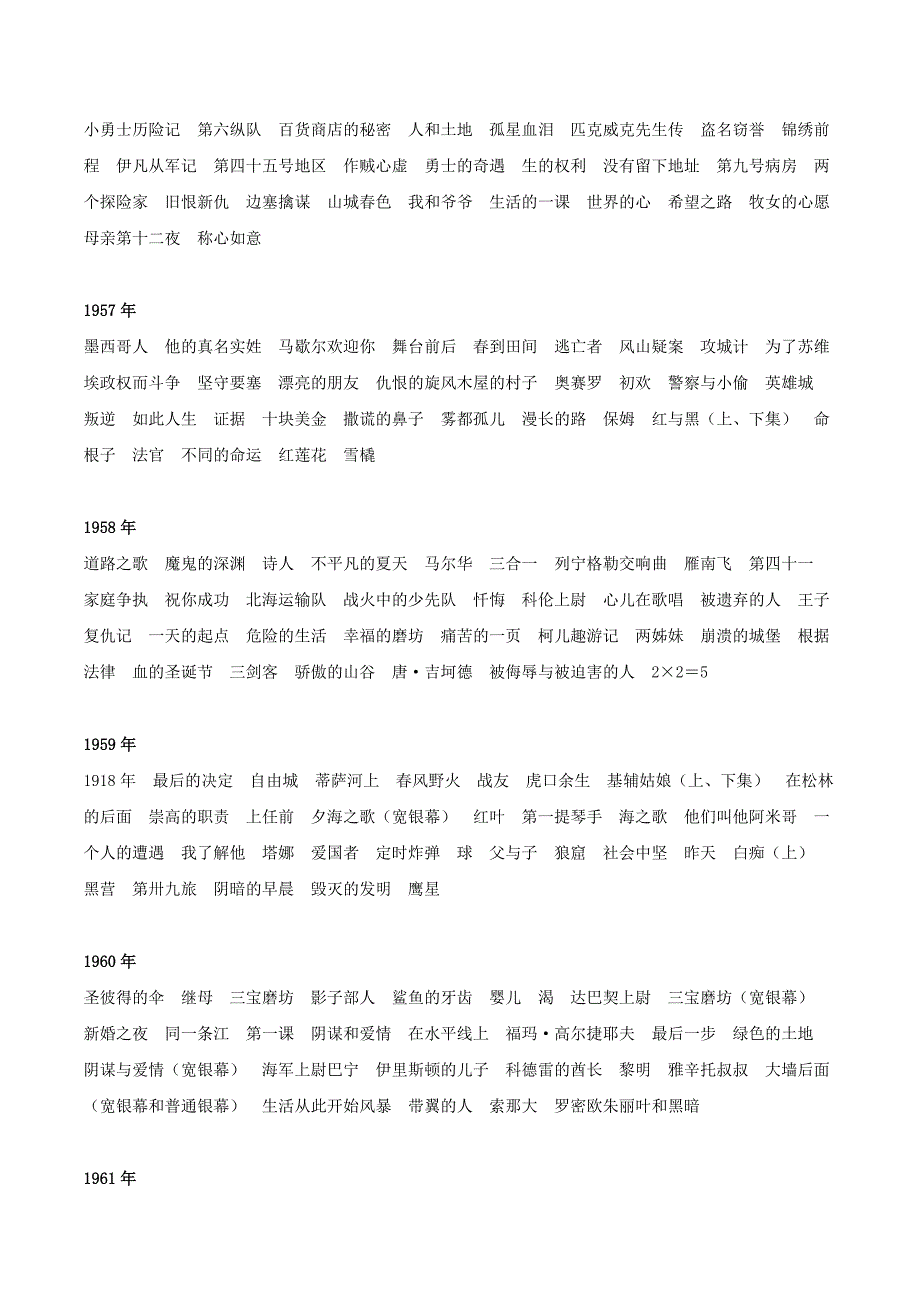 上译厂译制片目录1950～2009年_第2页