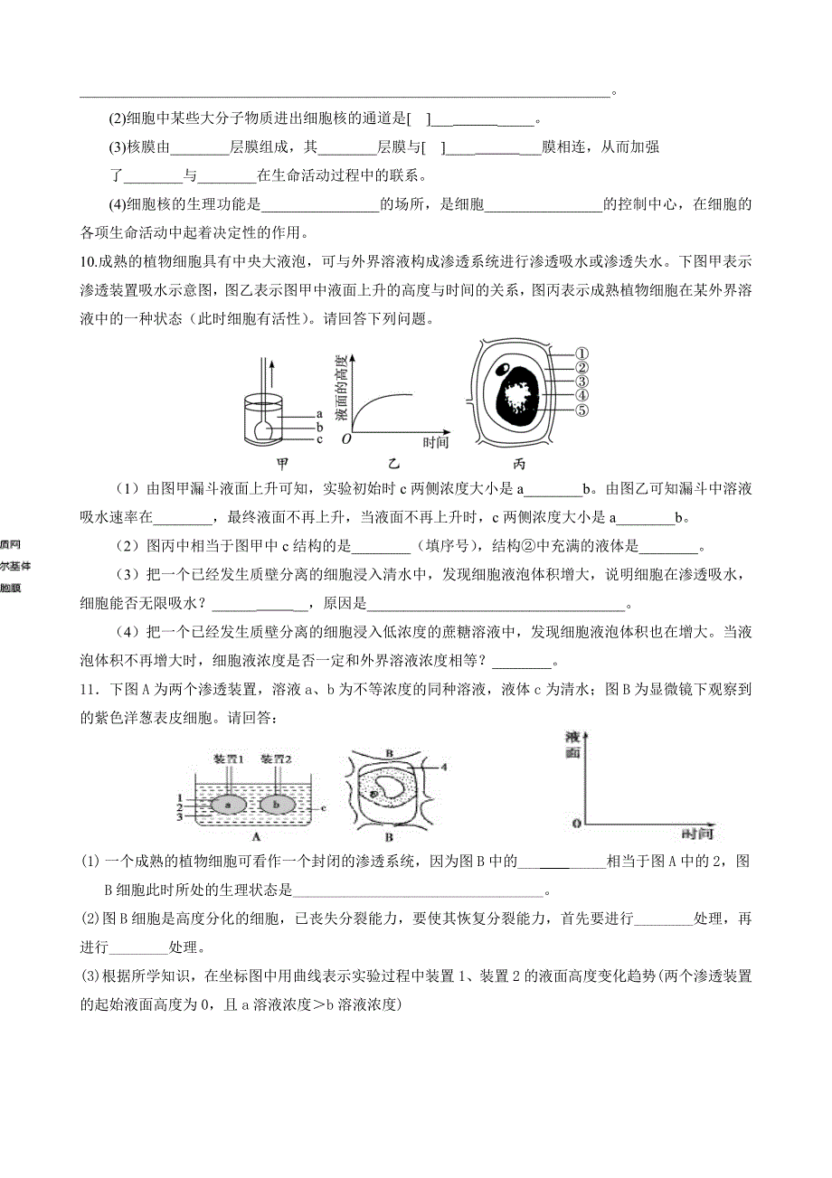 细胞器识图专项练习_第4页