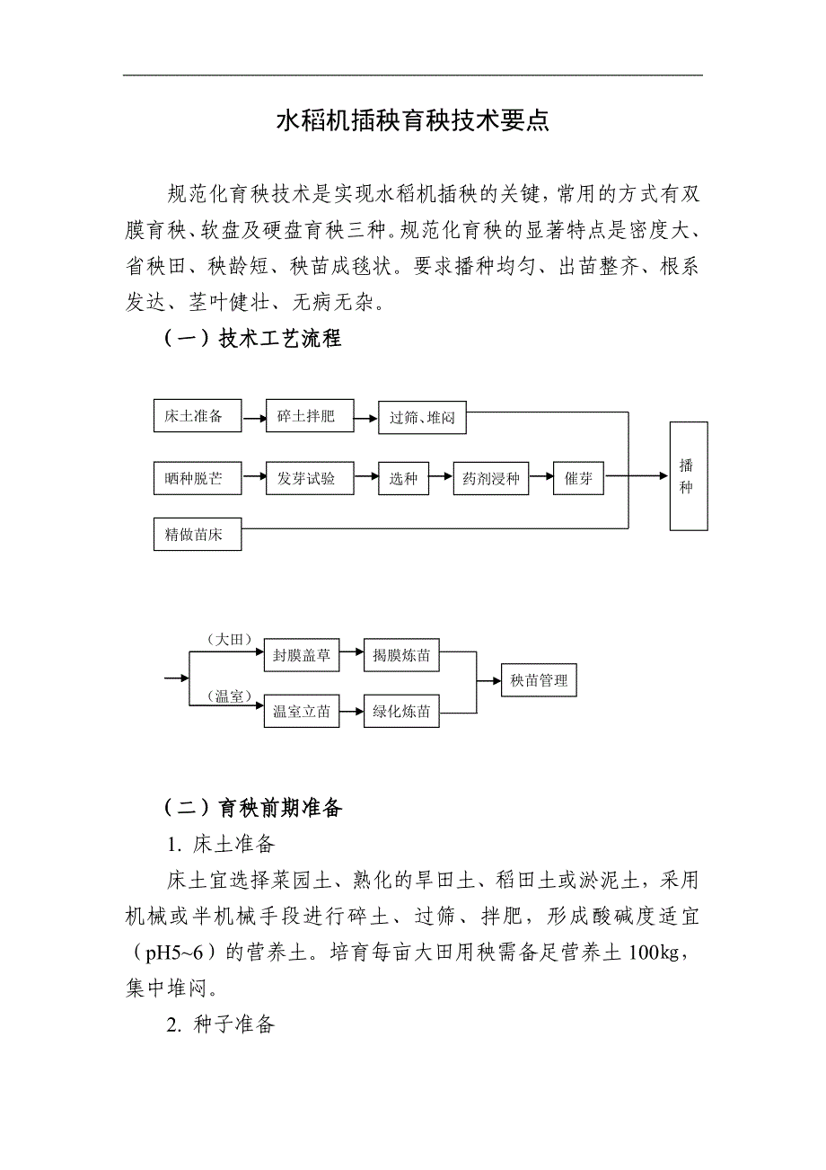 水稻机插秧育秧技术要点_第1页