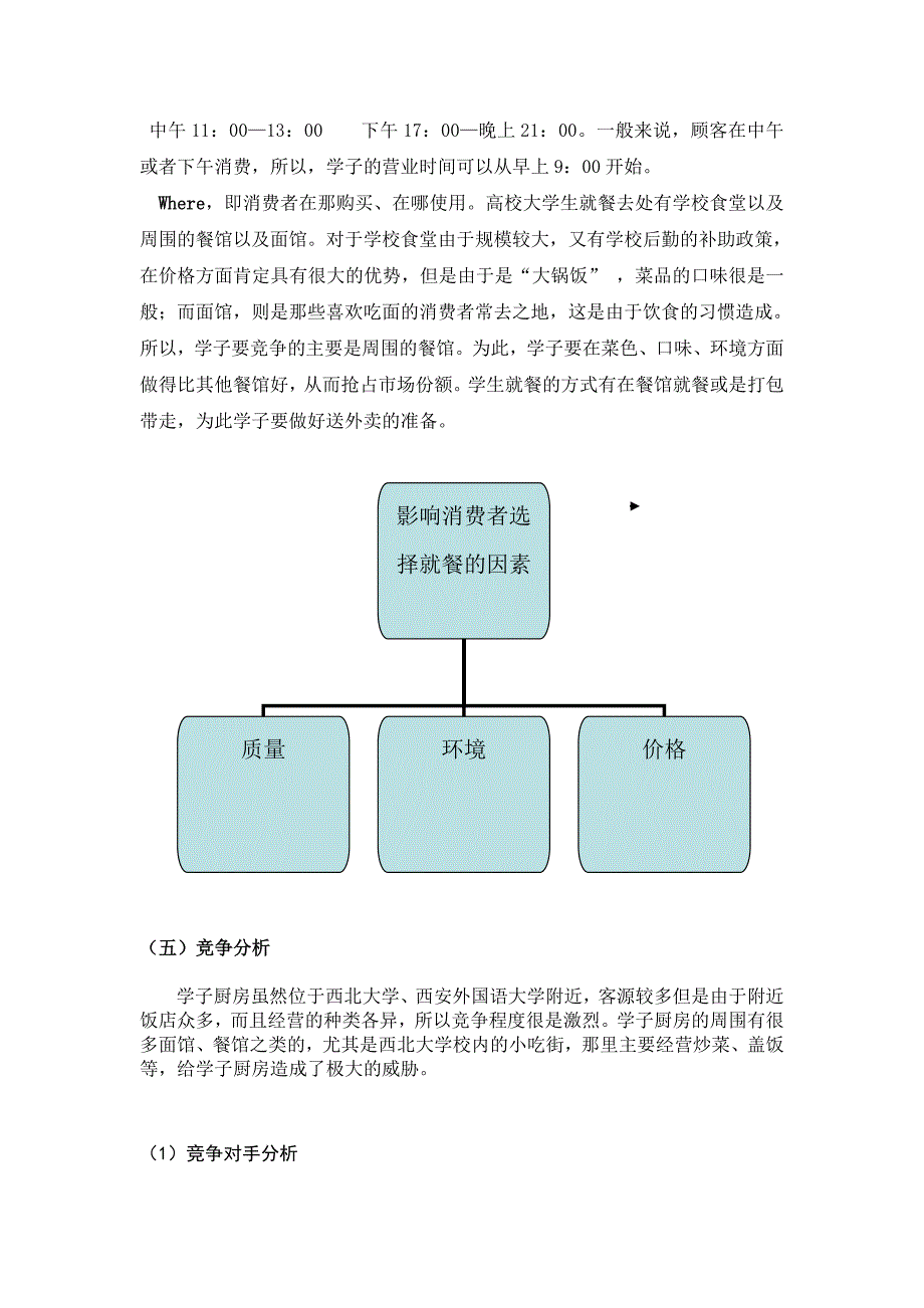 学子厨房西安大学城市场营销_第4页