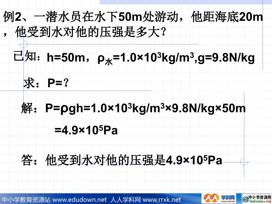 沪科版物理八年级8.2《液体的压强》ppt课件7_第1页