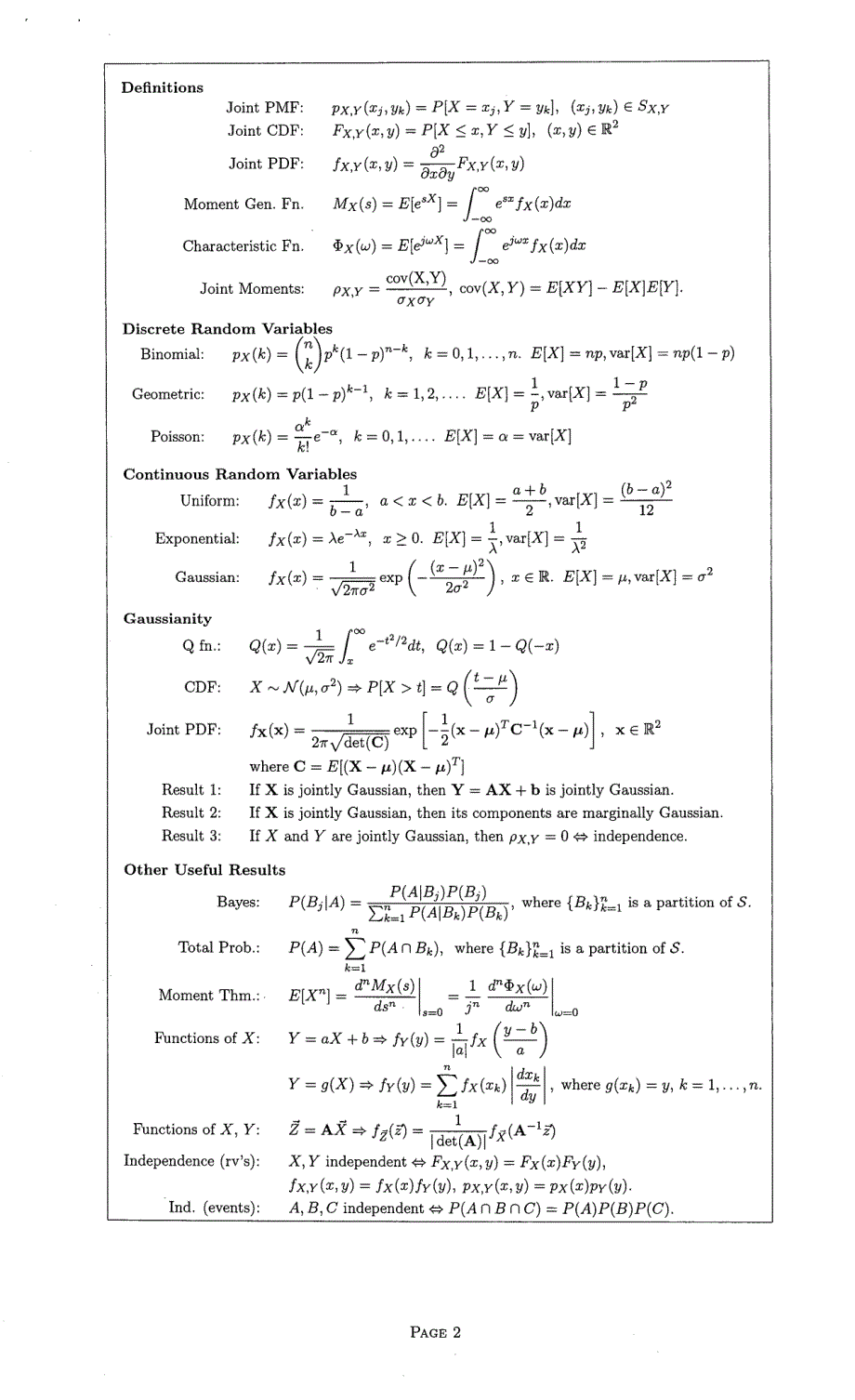 多伦多大学数学概率期末测试题_第2页