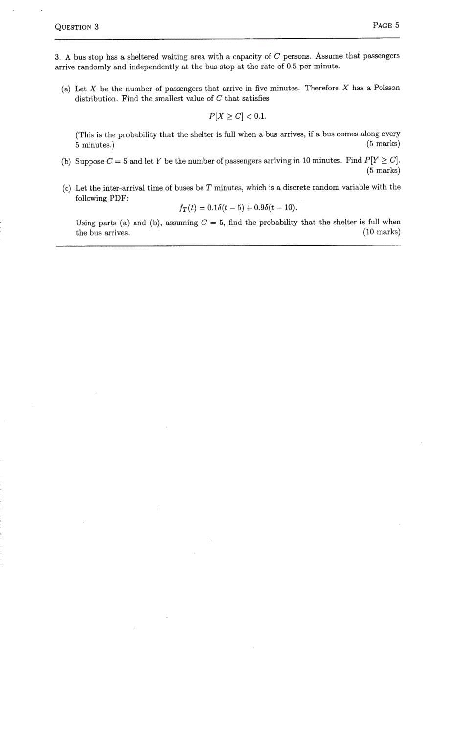 多伦多大学数学概率期末测试题_第5页