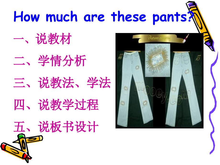 新目标版英语七上《unit 7 how much are these pants》ppt课件（一）_第2页