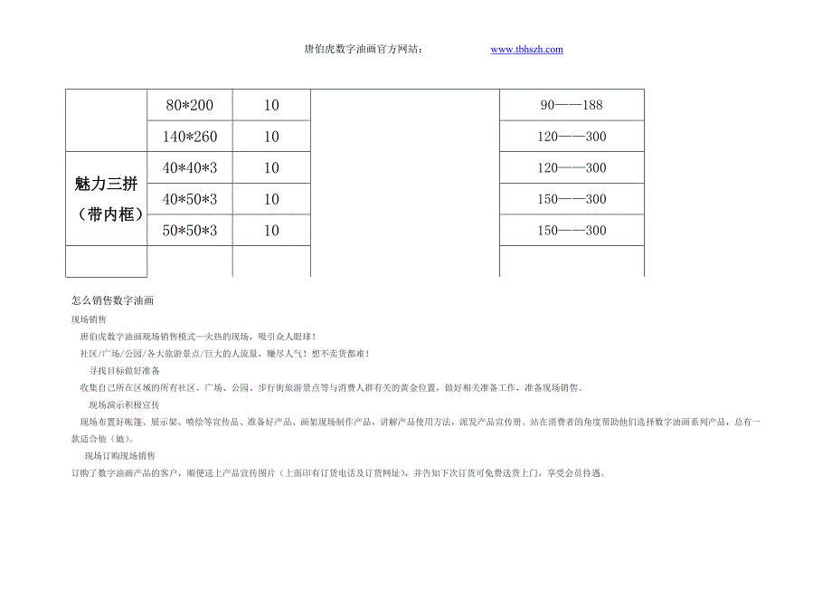 数字油画批发价格表_第4页