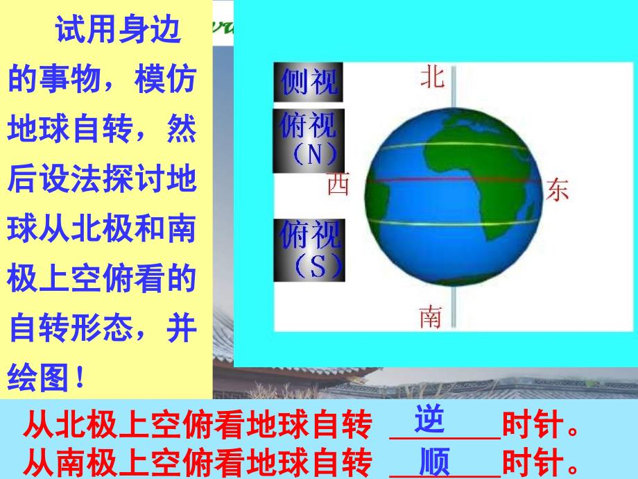 高一地理地球自转的地理意义3_第3页