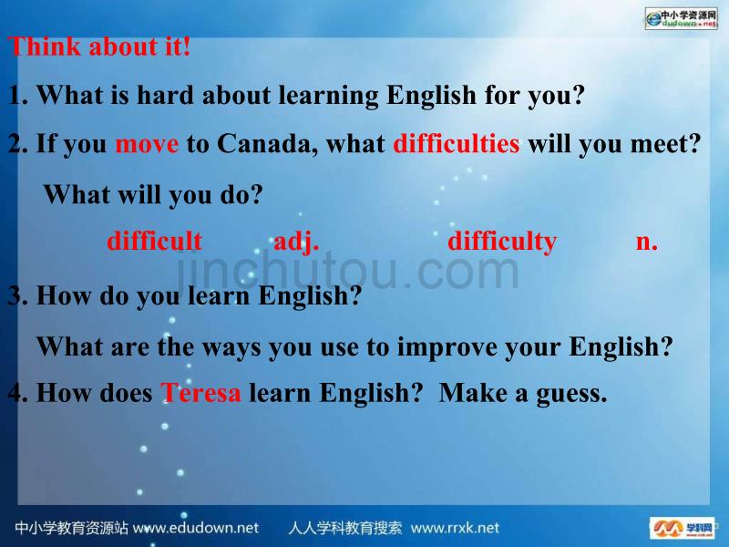 冀教版英语八上《unit 6 i love learning english》（lesson 45）ppt课件_第4页