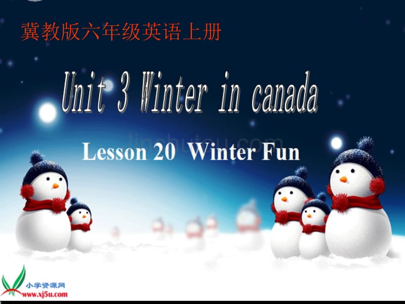 （冀教版）六年级英语上册课件  Lesson 20_第1页