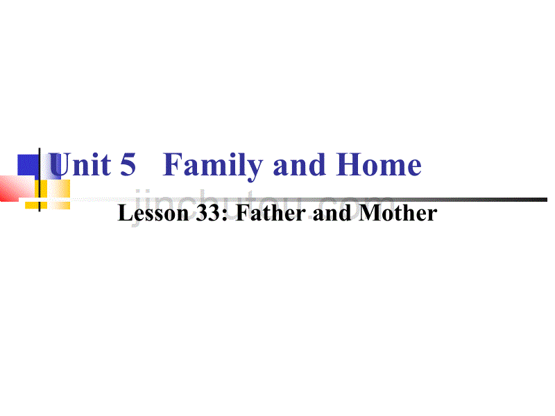 冀教版英语七上《unit5 family and home》(lesson33)ppt课件之二_第1页