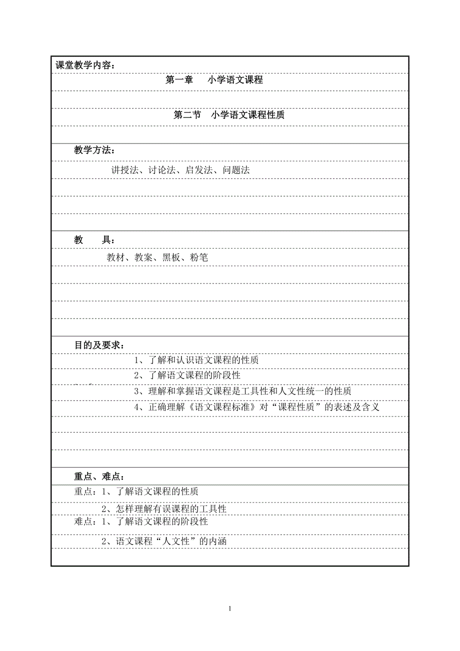 1、2小学语文课程性质_第1页