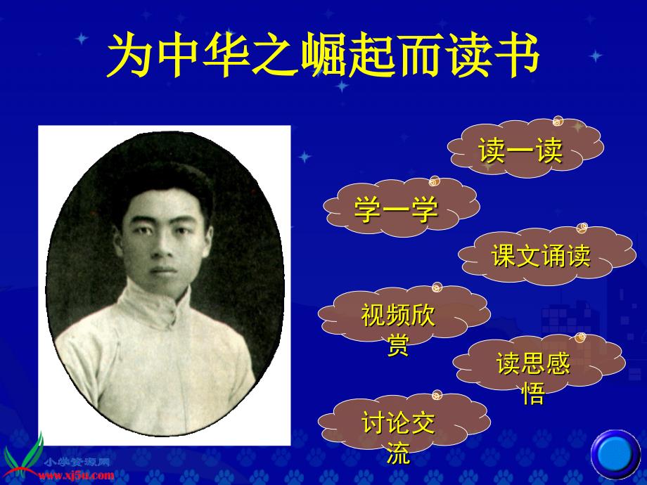 （人教新课标）四年级语文上册课件 为中华之崛起而读书 3_第2页