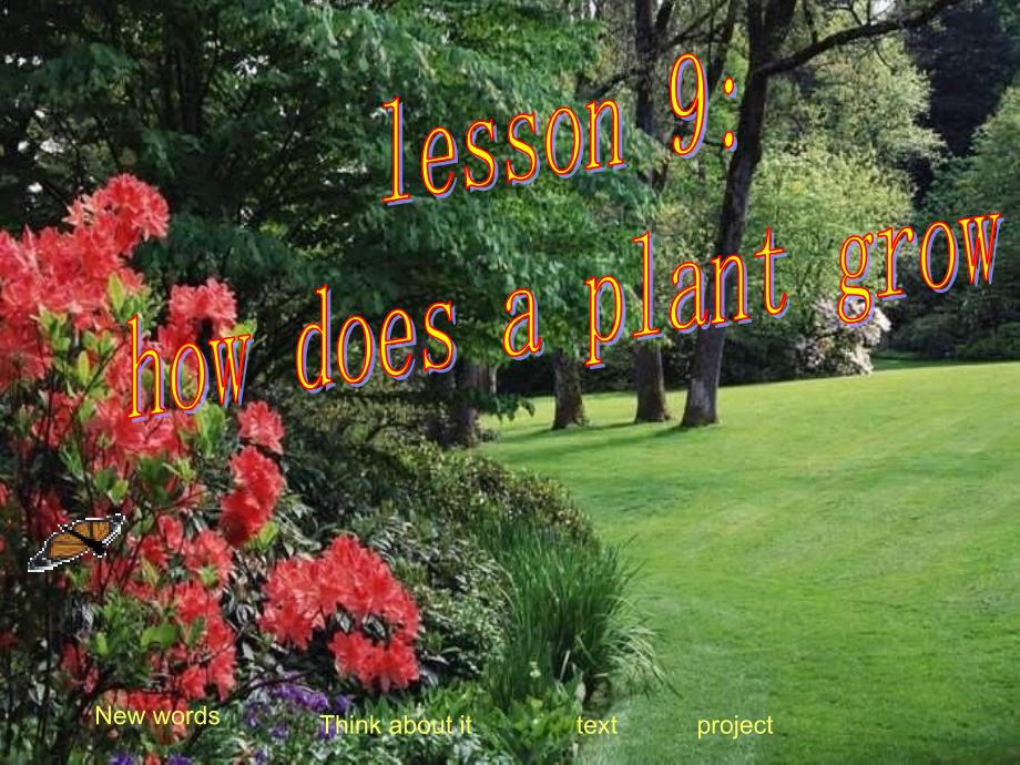 冀教版英语八下《unit 2 plant a plant》（lesson 9）ppt课件之一_第1页