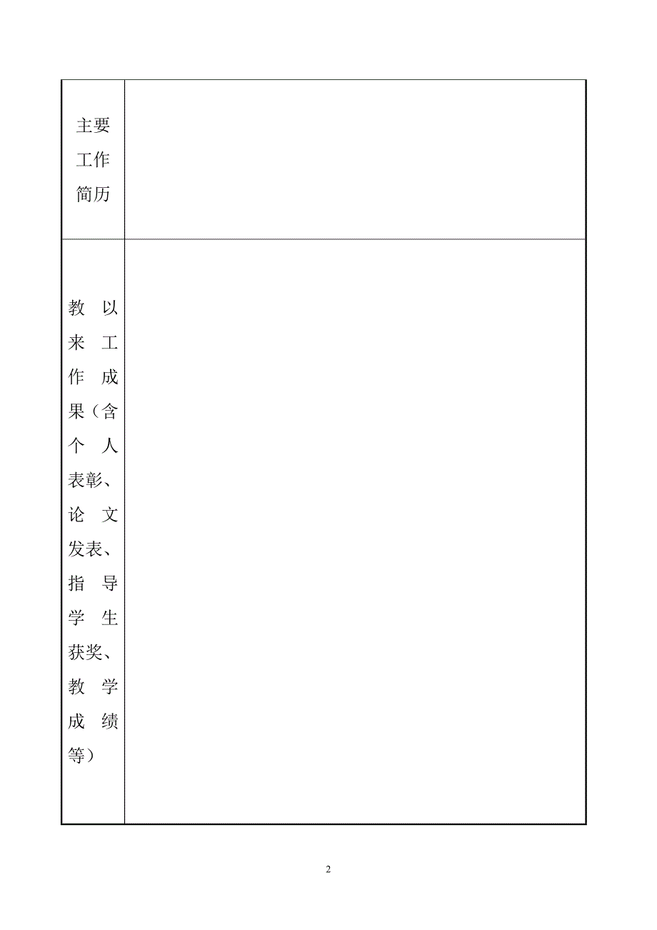 中心小学教师专业成长档案_第2页