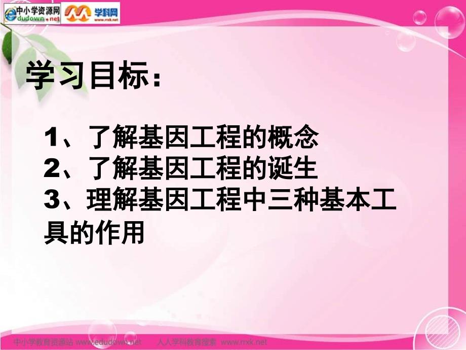 新人教版生物选修31.1《 dna重组技术的基本工具》ppt课件_第3页