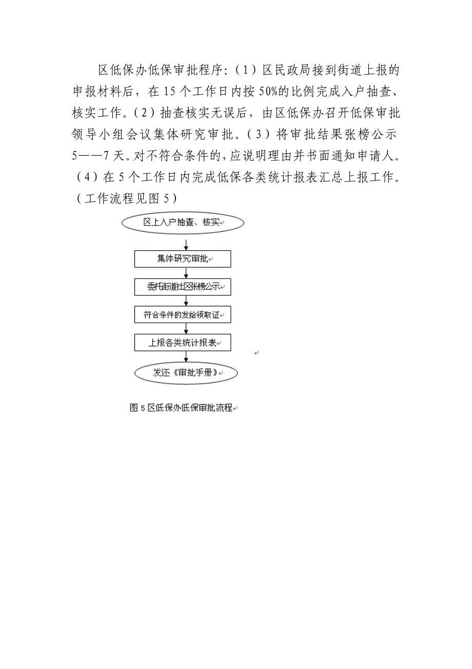 吉祥社区低保申请审批工作程序_第5页