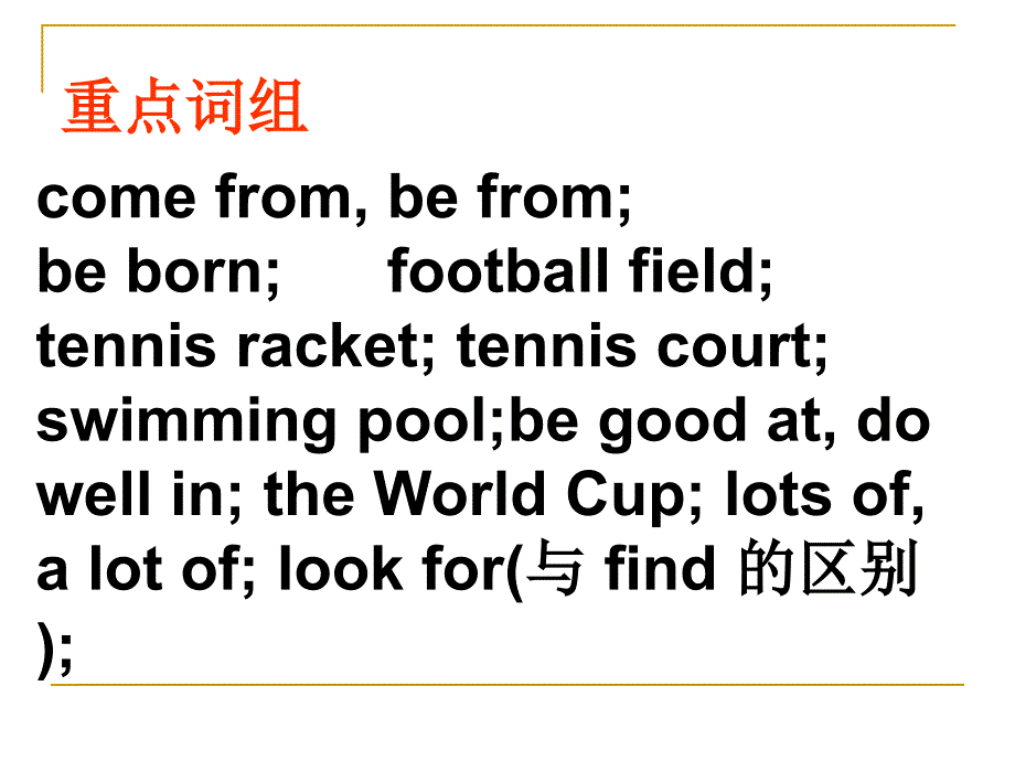 牛津7a unit1词汇复习课件_第4页