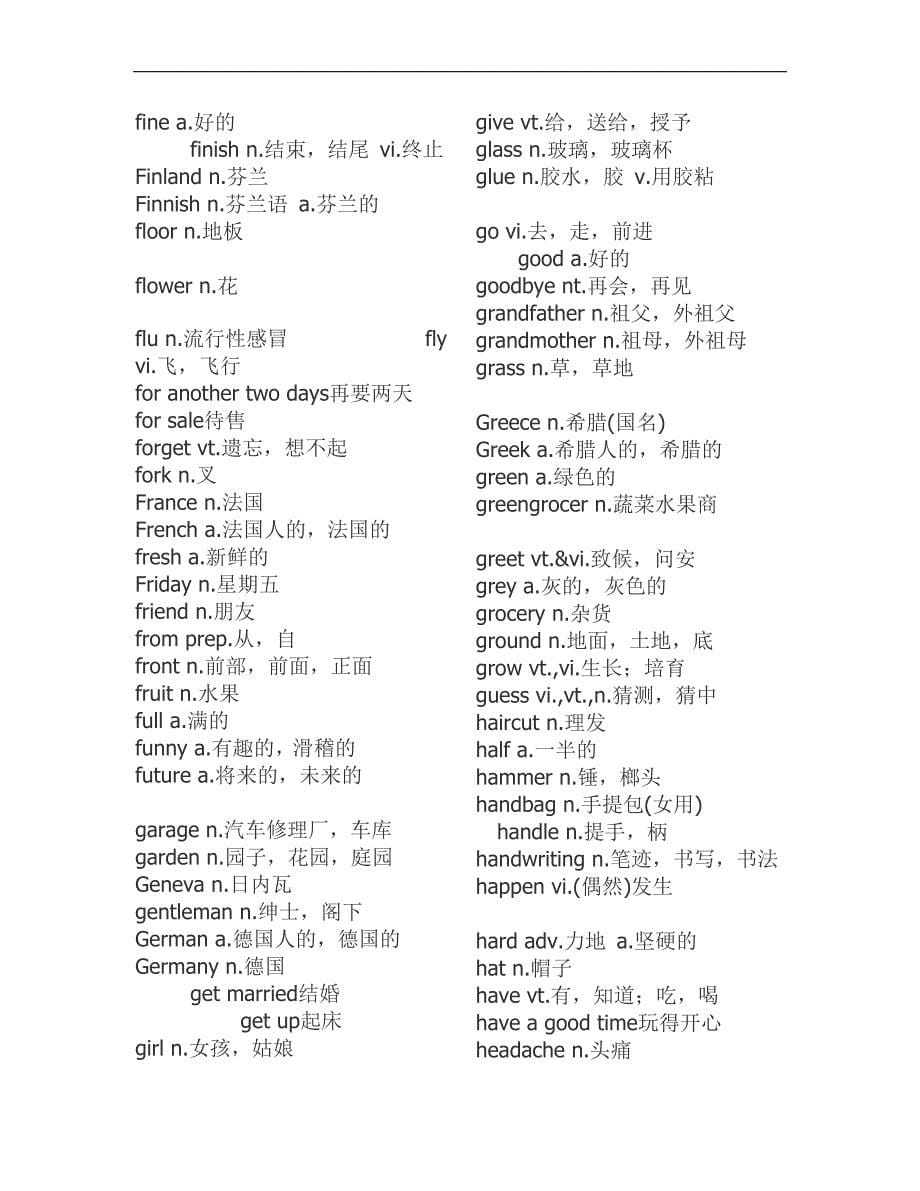 新概念英语第一册词汇[1]_第5页