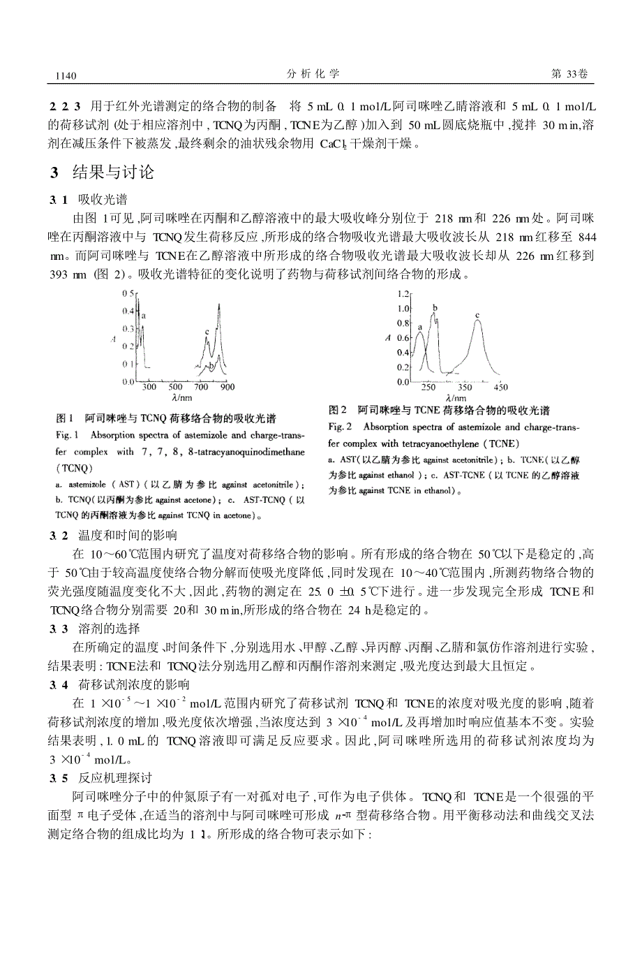 荷移反应分光光度法测定阿司咪唑_第2页