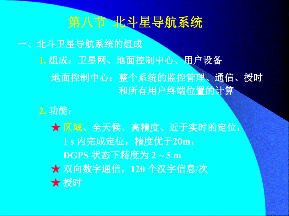 北斗星导航系统_第1页