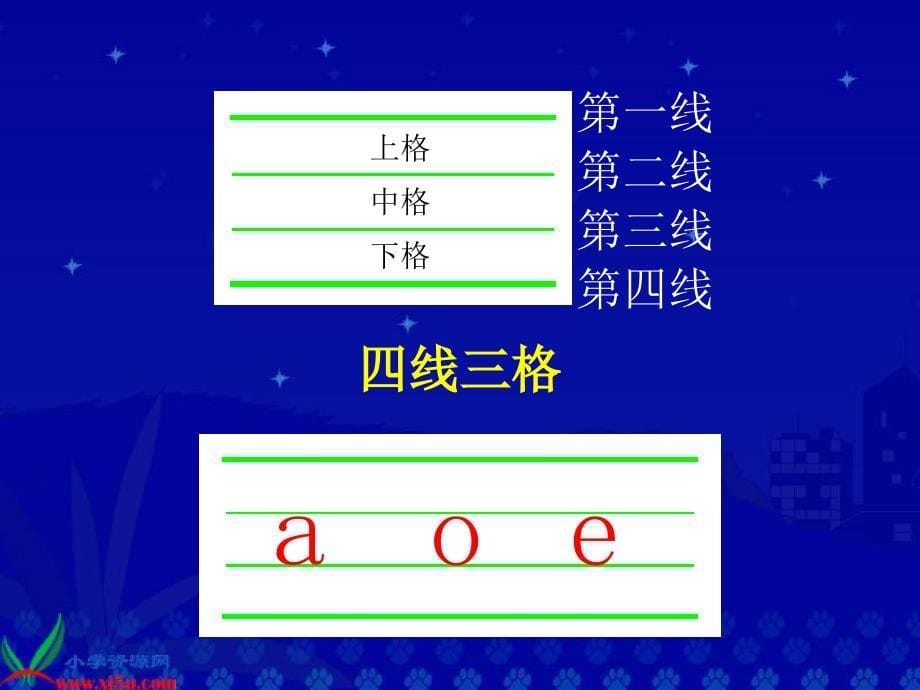 （北京版）一年级语文上册课件 a o e_第5页