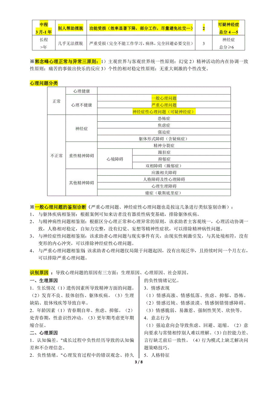 心理咨询师答辩知识点_第3页