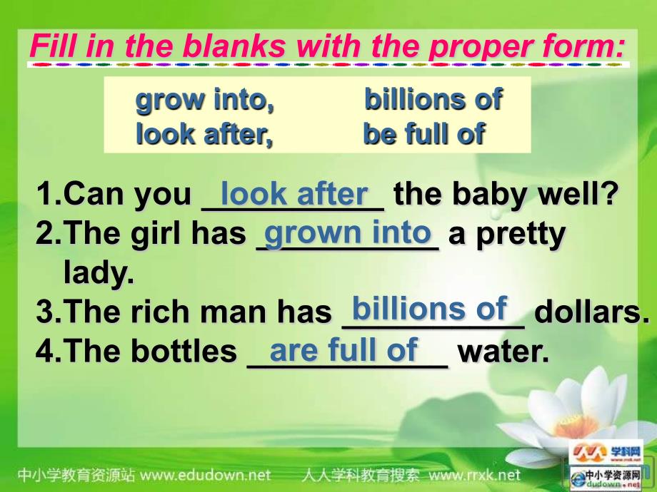 冀教版英语八下《unit 2 plant a plant》（lesson16）ppt课件_第2页