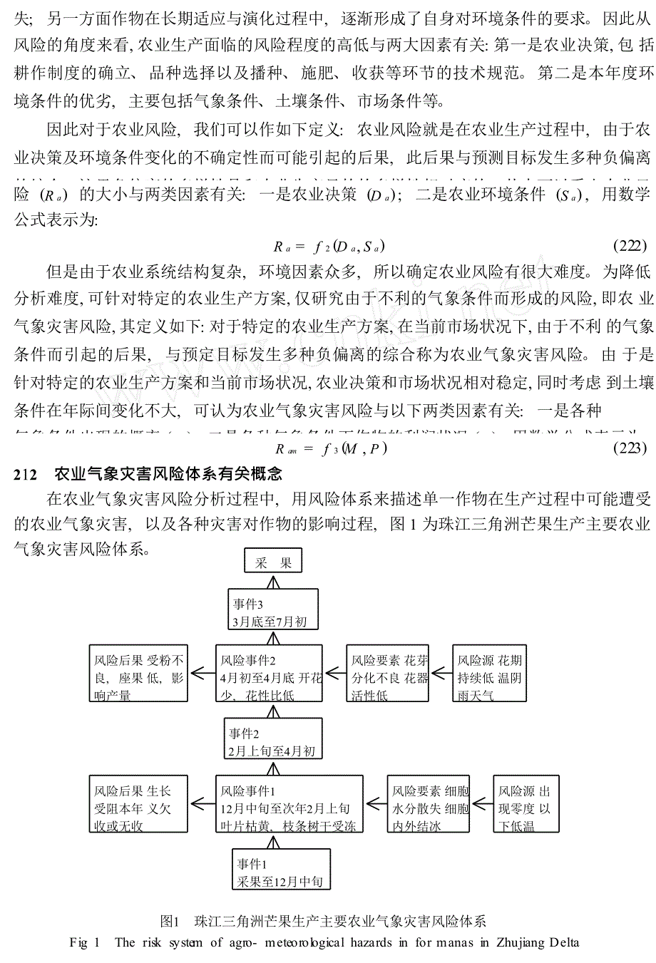 农业气象灾害风险分析初探_第2页