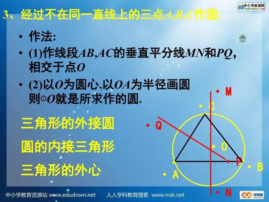 鲁教版数学九上《第三章圆复习课件》ppt课件_第5页