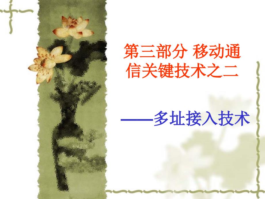 多址接入技术_第1页