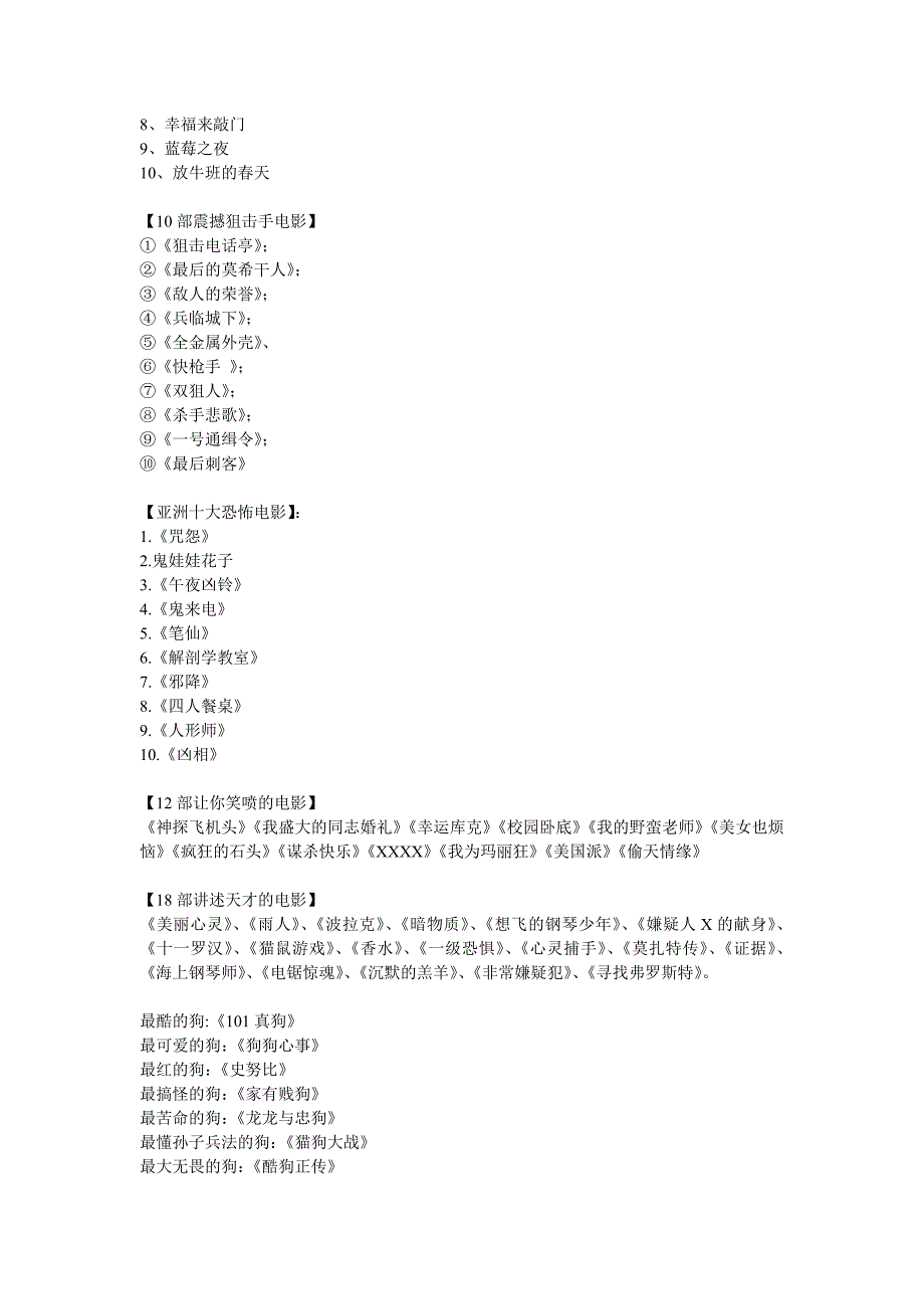 没事干的时候不用问别人有什么好看的电影了!_第2页