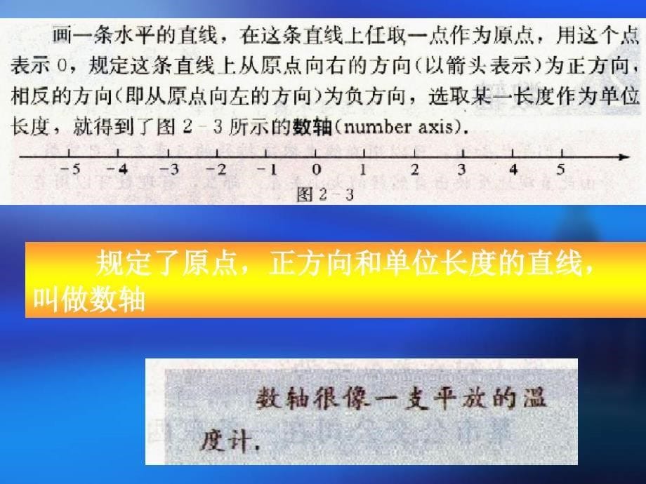 福建省宁化城东中学七年级数学上册《2.2 数轴》课件_第5页