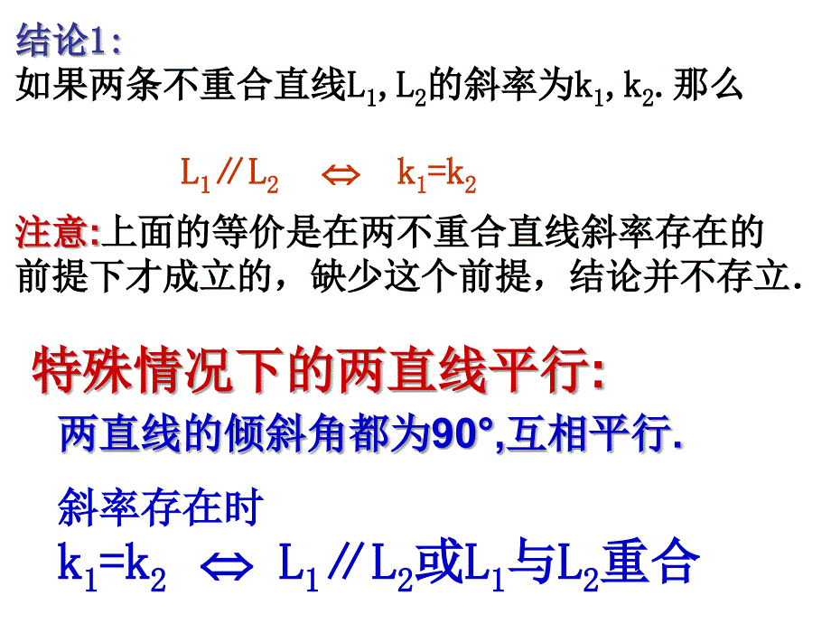 3.1.2两条直线平行与垂直的判定课件_第3页