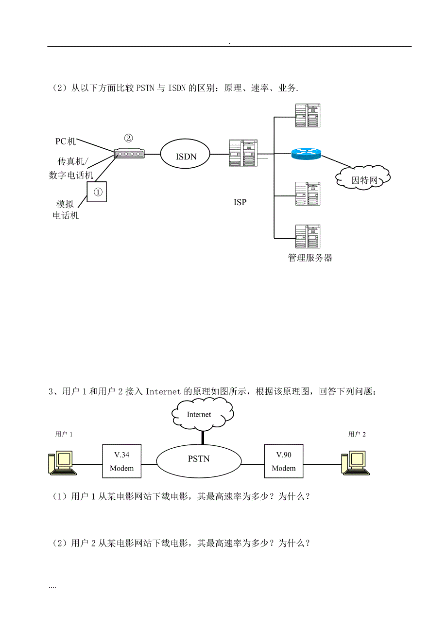 《接入网技术》习题集_第3页