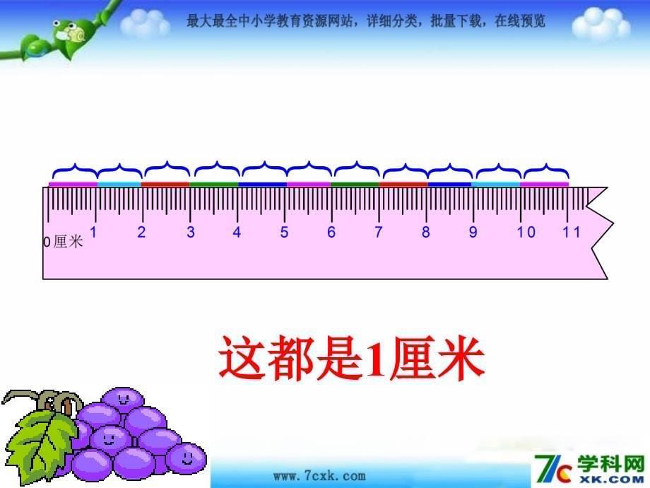 2014年秋苏教版数学二年级上5.2《认识厘米》ppt课件_第5页