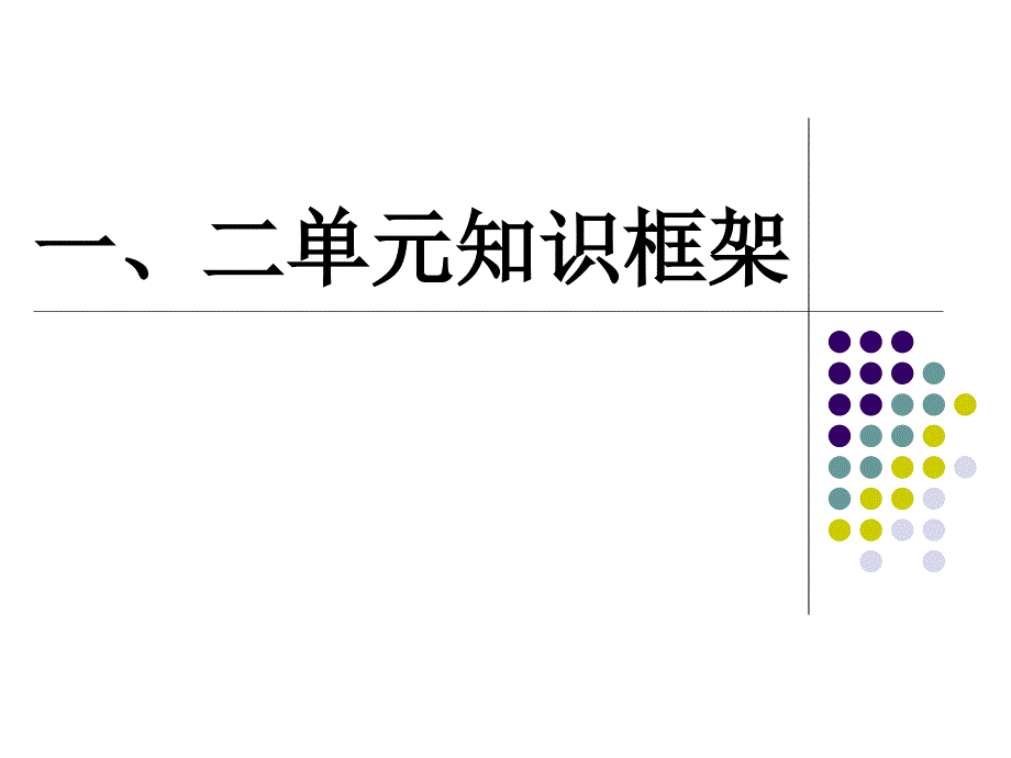 高中政治必修一一二单元知识框架_第1页