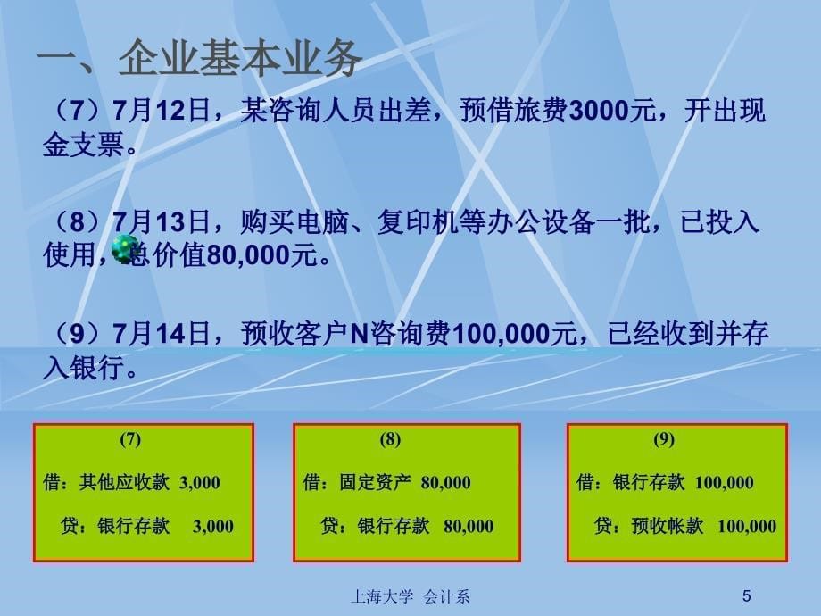 基础会计学习题课－企业基本业务核算案例_第5页