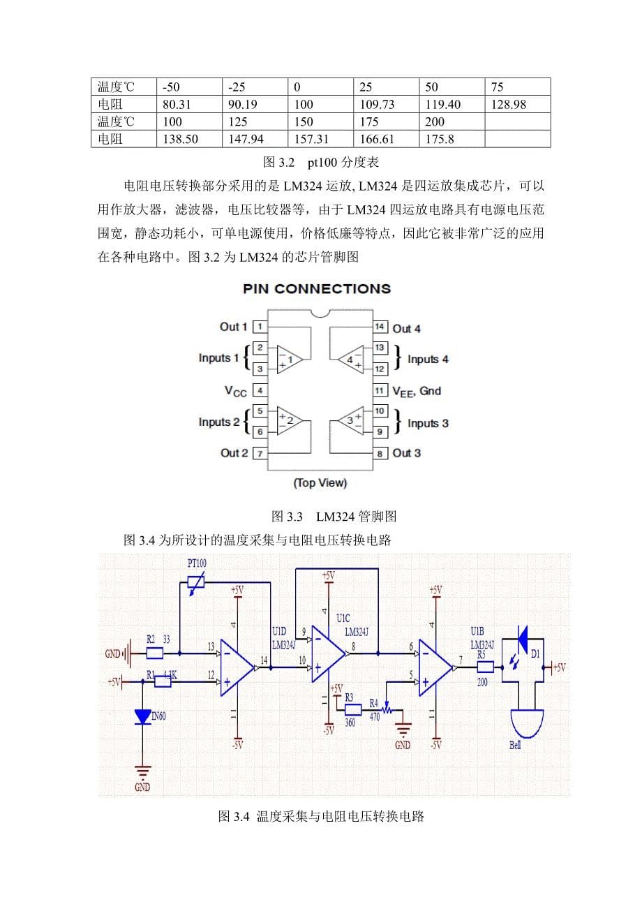 温度测量数控显示仪的设计实现_第5页