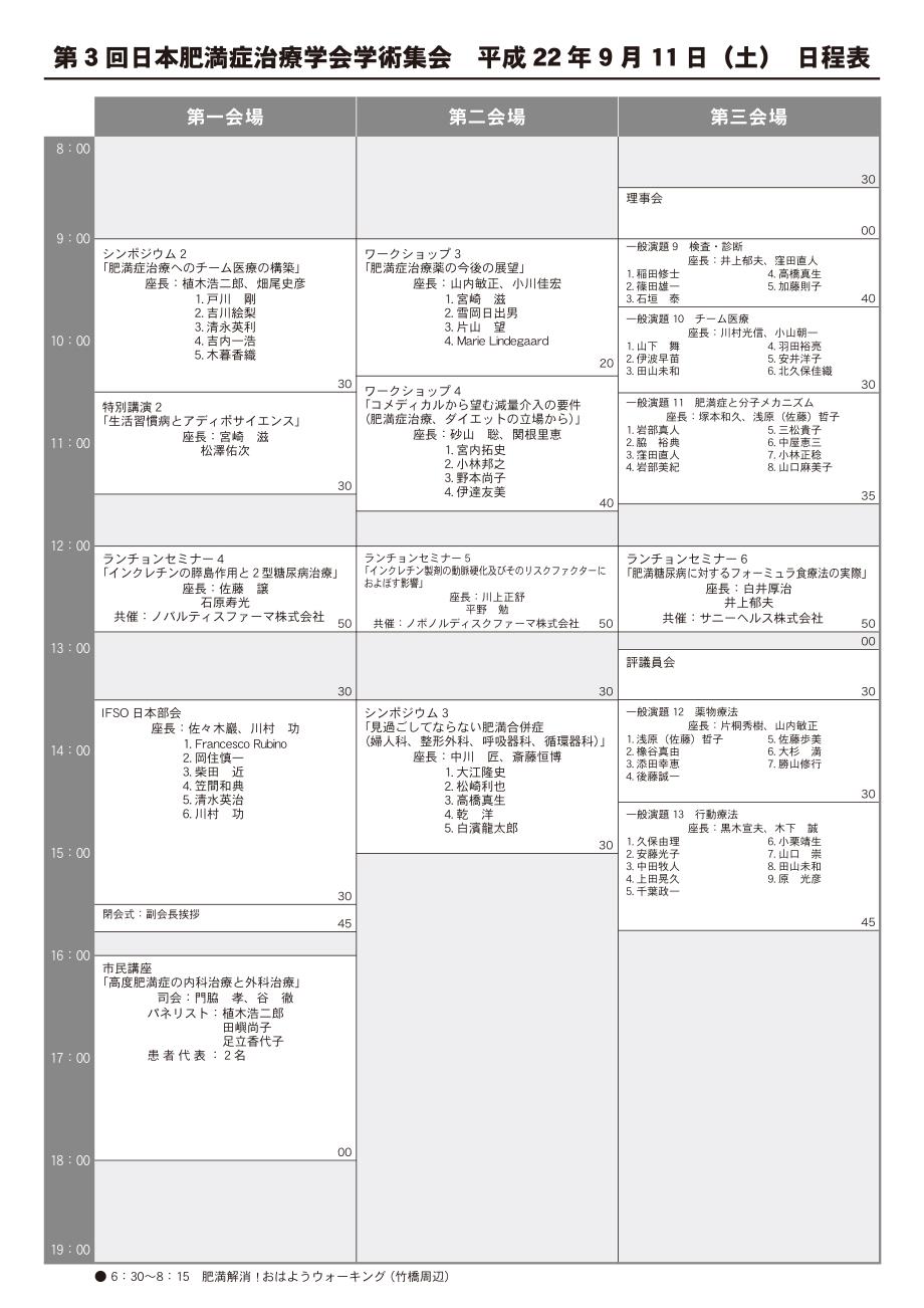 回日本肥満症治疗学会学术集会_第2页