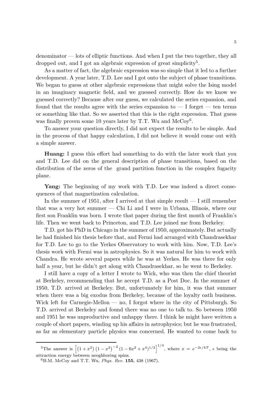 杨振宁谈统计力学-杨振宁_第5页