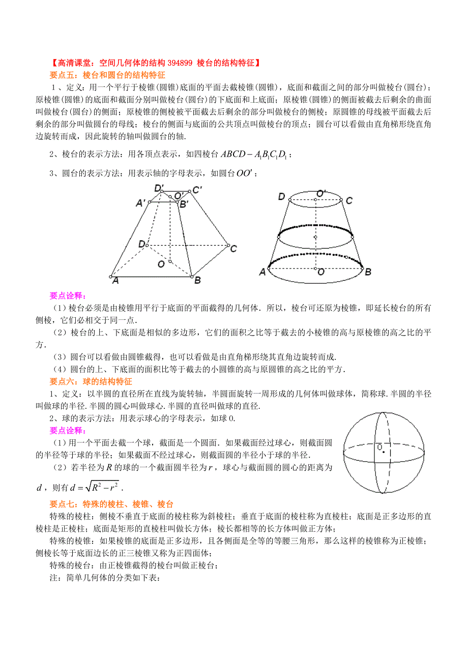 知识讲解_空间几何体的结构_提高_第3页