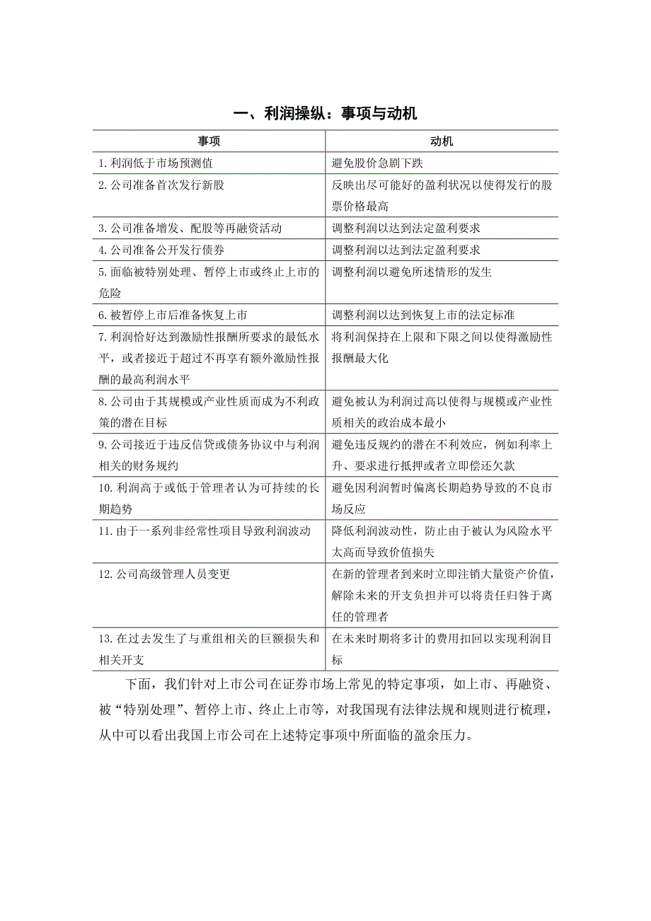 利润操纵：动机、压力、机会与鉴别_第1页