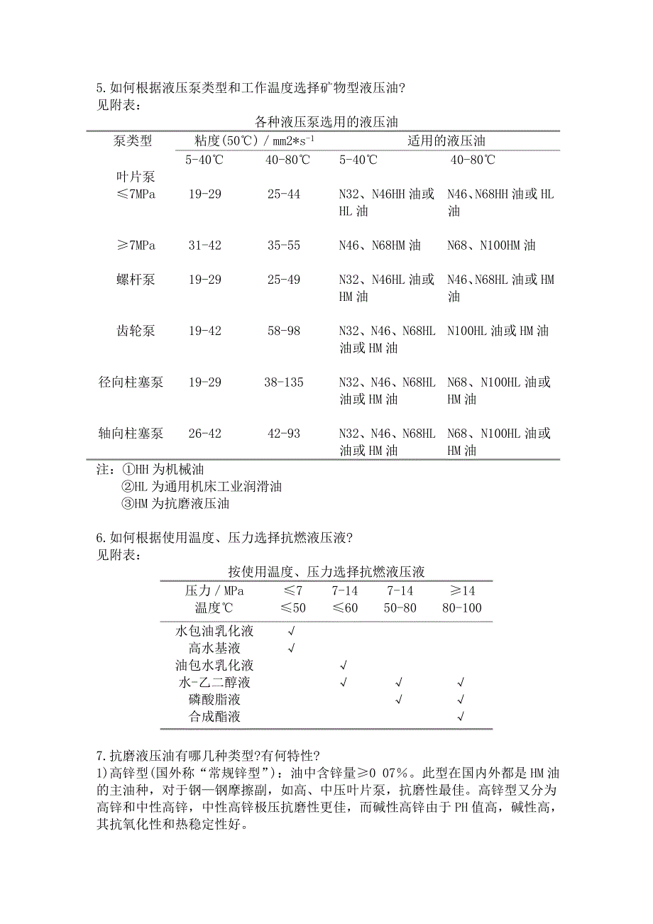 液压油应用知识问答_第3页