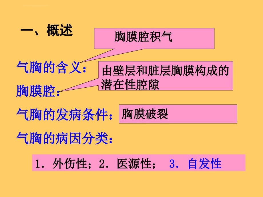 自发性气胸疾病课件_第2页