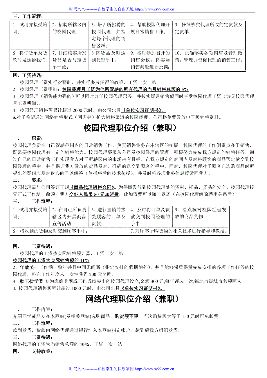 招聘职位详细介绍(校园)_第3页